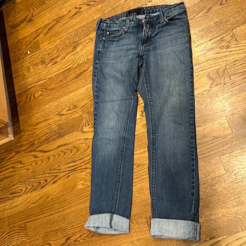 rolled jeans